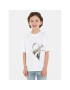 Calvin Klein Jeans Тишърт Hyper Real IB0IB01884 Бял Regular Fit - Pepit.bg