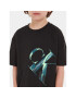 Calvin Klein Jeans Тишърт Hyper Real IB0IB01884 Черен Regular Fit - Pepit.bg