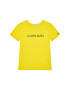 Calvin Klein Jeans Тишърт Institutional IB0IB00347 Жълт Regular Fit - Pepit.bg