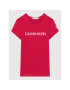 Calvin Klein Jeans Тишърт Institutional IG0IG00380 Розов Slim Fit - Pepit.bg