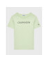 Calvin Klein Jeans Тишърт Institutional IU0IU00298 Зелен Regular Fit - Pepit.bg