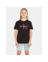 Calvin Klein Jeans Тишърт IU0IU00460 Черен Regular Fit - Pepit.bg