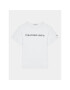 Calvin Klein Jeans Тишърт IU0IU00599 D Бял Regular Fit - Pepit.bg