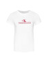 Calvin Klein Jeans Тишърт J20J215614 Бял Regular Fit - Pepit.bg