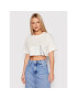 Calvin Klein Jeans Тишърт J20J217907 Жълт Oversize - Pepit.bg