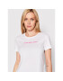 Calvin Klein Jeans Тишърт J20J219003 Бял Regular Fit - Pepit.bg
