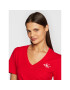Calvin Klein Jeans Тишърт J20J219138 Червен Regular Fit - Pepit.bg