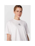 Calvin Klein Jeans Тишърт J20J219887 Бял Regular Fit - Pepit.bg