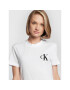 Calvin Klein Jeans Тишърт J20J220478 Бял Regular Fit - Pepit.bg