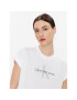 Calvin Klein Jeans Тишърт J20J220717 Бял Relaxed Fit - Pepit.bg