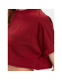 Calvin Klein Jeans Тишърт J20J221048 Бордо Regular Fit - Pepit.bg