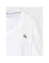 Calvin Klein Jeans Тишърт J20J221204 Бял Regular Fit - Pepit.bg
