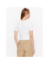 Calvin Klein Jeans Тишърт J20J221595 Бял Regular Fit - Pepit.bg