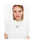 Calvin Klein Jeans Тишърт J20J221595 Бял Regular Fit - Pepit.bg