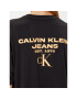 Calvin Klein Jeans Тишърт J20J221733 Черен Relaxed Fit - Pepit.bg