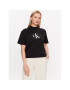 Calvin Klein Jeans Тишърт J20J222130 Черен Regular Fit - Pepit.bg