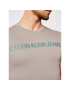 Calvin Klein Jeans Тишърт J30J307856 Бежов Regular Fit - Pepit.bg