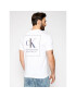 Calvin Klein Jeans Тишърт J30J317492 Бял Regular Fit - Pepit.bg