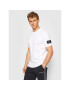 Calvin Klein Jeans Тишърт J30J319074 Бял Regular Fit - Pepit.bg