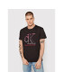Calvin Klein Jeans Тишърт J30J319299 Черен Regular Fit - Pepit.bg