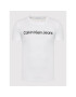 Calvin Klein Jeans Тишърт J30J319714 Бял Slim Fit - Pepit.bg