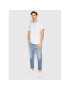 Calvin Klein Jeans Тишърт J30J319876 Бял Regular Fit - Pepit.bg