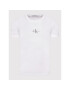 Calvin Klein Jeans Тишърт J30J319877 Бял Regular Fit - Pepit.bg