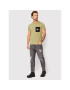 Calvin Klein Jeans Тишърт J30J320192 Зелен Regular Fit - Pepit.bg