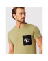 Calvin Klein Jeans Тишърт J30J320192 Зелен Regular Fit - Pepit.bg