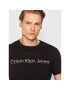 Calvin Klein Jeans Тишърт J30J320194 Черен Regular Fit - Pepit.bg