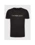 Calvin Klein Jeans Тишърт J30J320194 Черен Regular Fit - Pepit.bg