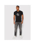 Calvin Klein Jeans Тишърт J30J320806 Черен Slim Fit - Pepit.bg