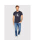 Calvin Klein Jeans Тишърт J30J320935 Тъмносин Slim Fit - Pepit.bg