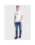 Calvin Klein Jeans Тишърт J30J321776 Бял Regular Fit - Pepit.bg