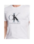 Calvin Klein Jeans Тишърт J30J323299 Бял Slim Fit - Pepit.bg