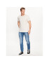 Calvin Klein Jeans Тишърт J30J323492 Екрю Regular Fit - Pepit.bg