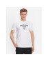 Calvin Klein Jeans Тишърт J30J324206 Бял Regular Fit - Pepit.bg