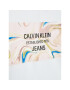 Calvin Klein Jeans Тишърт Liquid Logo Print IG0IG01292 Бял Regular Fit - Pepit.bg