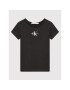 Calvin Klein Jeans Тишърт Micro Monogram IG0IG01470 Черен Slim Fit - Pepit.bg