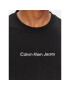 Calvin Klein Jeans Тишърт Mirrored J30J324646 Черен Regular Fit - Pepit.bg