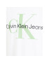 Calvin Klein Jeans Тишърт Monogram IU0IU00460 Бял Regular Fit - Pepit.bg