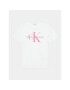 Calvin Klein Jeans Тишърт Monogram IU0IU00460 Бял Regular Fit - Pepit.bg