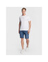 Calvin Klein Jeans Тишърт Monogram J30J322466 Бял Regular Fit - Pepit.bg