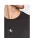 Calvin Klein Jeans Тишърт Monogram J30J322466 Черен Regular Fit - Pepit.bg