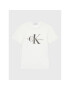 Calvin Klein Jeans Тишърт Monogram Logo IU0IU00267 Бял Regular Fit - Pepit.bg