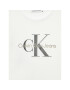 Calvin Klein Jeans Тишърт Monogram Logo IU0IU00267 Бял Regular Fit - Pepit.bg