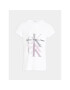 Calvin Klein Jeans Тишърт Monogram Repeat IG0IG02263 Бял Slim Fit - Pepit.bg