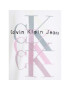 Calvin Klein Jeans Тишърт Monogram Repeat IG0IG02263 Бял Slim Fit - Pepit.bg