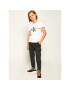 Calvin Klein Jeans Тишърт Monogram Stripe IB0IB00448 Бял Regular Fit - Pepit.bg