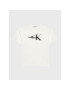 Calvin Klein Jeans Тишърт Natural Dye Monogram IB0IB01532 Бял Regular Fit - Pepit.bg